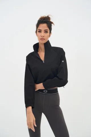 Crop-Trainingsjacke