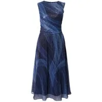 SWING Cocktailkleid (1-tlg) Falten
