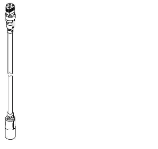 KWC Aquarotter Verlängerungskabel, A3000open, 5 m, Elektro-T-Verteiler zum Elektronikodul, 200010105 2000101055