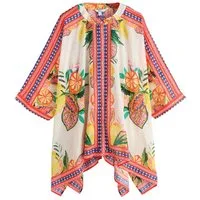Next Kaftan Kaftanhemd-Cover-up mit Print (1-tlg)