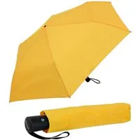 doppler® Taschenregenschirm winziger, leichter Schirm mit Auf-Zu-Automatik, klein, extrem leicht und stabil