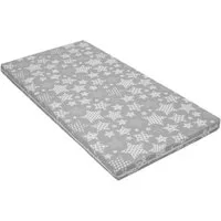 Kindermatratze Babymatratze mit Baumwollbezug, waschbar & rollbar–Allergikergeeignet, Best for Kids, 6 cm hoch, (Einzelartikel, 1 × Schaumkernmatratze), 60x120 cm, Bezug aus Baumwolle, Hergestellt in der EU