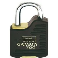 Burg Wächter Vorhängeschloss Zylinder-Vorhangschloss Gamma 700 55 SB