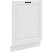 Küchen-Preisbombe Frontblende für vollintegrierten Geschirrspüler 60 cm Küche Stilo Weiß Einbauküche (Frontblende Geschirrspüler vollintegriert, 1 St), Landhaus