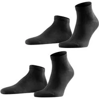 FALKE Sneakersocken Happy 2-Pack Sneakersocken (2-Paar) Set aus 2 Paar Baumwollsneakern