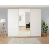 OTTO home Kleiderschrank Mehrzweckschrank Aktenschrank Möbel Mietswohnung Schlafzimmer KOLUNA (3 Ausstattungen BASIC/CLASSIC/PREMIUM (inkl. SOFT-CLOSE-FUNKTION) Breiten 203/271/315/360 cm Höhen 210/229 mit Spiegel MADE IN GERMANY
