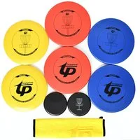 CLTYQ Wurfscheibe Disc Golf Scheiben Set,  Professional Disc Golf Set, Reguläre Größe Discgolf Scheibe für Erwachsene Kinder mit Tragetasche