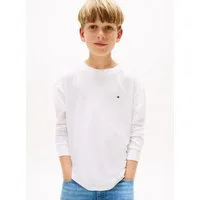 Tommy Hilfiger Langarmshirt ESSENTIAL T-SHIRT LS für Kinder bis 16 Jahre, Markenlogo