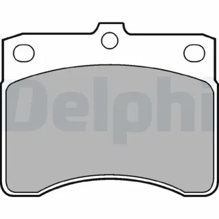 Delphi Bremsbel?ge vorne Daihatsu Cuore Hijet