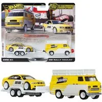 Hot Wheels Spielzeug-Rennwagen BMW M3 & Rallye-Transporter Hot Wheels Team Transport Fahrzeuge
