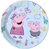 Procos Pappteller Pappteller Peppa Pig 23 cm Ø, 8 Stück FSC