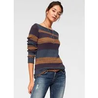 AJC Strickpullover mit U-Boot Ausschnitt und tollem Streifendesign