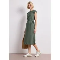 STREET ONE Midikleid in Unifarbe
