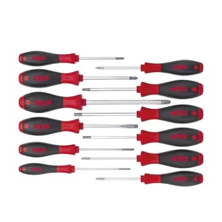 Wiha Schraubendreher Set SoftFinish gemischt 12-teilges Set - 41002
