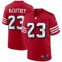 Nike Footballtrikot Nike Trikot San Francisco 49ers Nike Alt. Mccaffrey 23