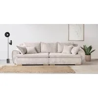 Home affaire Big-Sofa Katja, B: 275 cm - OTTO. Verlässliche Qualität., Mega-Sofa mit 4 Zierkissen
