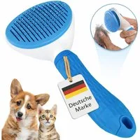 LINUMA Fellbürste Katzenbürste & Hundebürste Bürste für Katze & Hund Haustierhaare