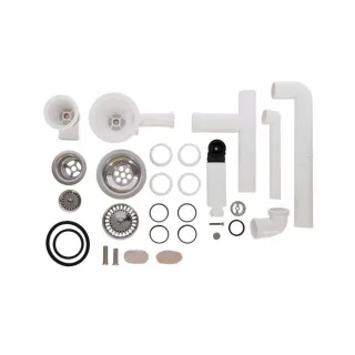 Villeroy und Boch Ablaufgarnitur 8K180061 mit Handbetätigung, verchromt