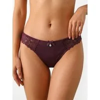 Elegant Love Tangaslip Damen Slip aus Spitze – Komfortabler Tanga mit Schleife Sexy String mit femininem Detail – Stilvolle Unterhosen für den Alltag