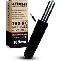 MYNEEED Bürostuhl Gasdruckfeder - Gasdruckdämpfer für Drehstuhl, Chefsessel, Hocker, Belastbarkeit bis 200kg