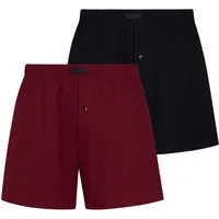 Bruno Banani Weiter Boxer Loose Fit (2er Pack) mit Knopfleiste
