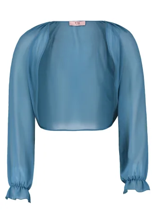 VM by Vera Mont - Bolero-Jacke shiny bluestone - Gr. - 38