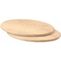 Continenta Schneidebrett, Massivholz, (Set, 2-St), Handarbeit