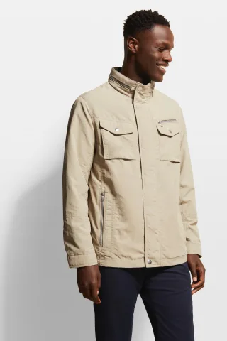 Bugatti Herren Blouson mit einrollbarer Kapuze
