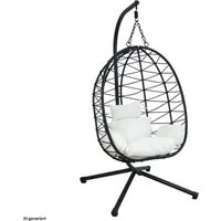 HTI-Living Hängesessel Hängesessel Lorica (Stück, 1-St., 1 Hängesessel), Schaukelsessel mit Gestell