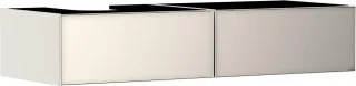 Hansgrohe Xevolos E Waschtischunterschrank Sandbeige Matt 1370/550 mit 2 Schubkästen für Konsole mit 54320790