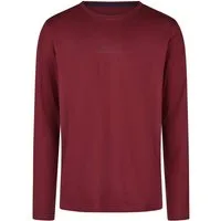 Phil & Co. Pyjamaoberteil Herren Pyjamashirt langer Arm (1-tlg) Baumwolle