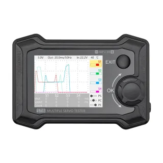 ToolkitRC ST8 Multiple Servo Tester 8 Channel Output PWM PPM SBUS 5V-28V Multi-Channel Servo Test Instrument