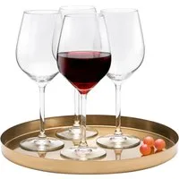 van Well Weinglas Ida, 4-tlg., Glas, spülmaschinengeeignet, 50 cl, 4-teilig
