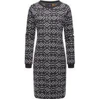 Ragwear Sweatkleid Dassa Aztec stylisches Langarmkleid für den Winter