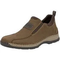 Rieker Slip-On Sneaker Slipper, Schlupfschuh, Halbschuh, Freizeitschuh mit Stretcheinsätze