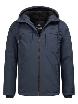 Arctic Seven Herren Winterjacke Navy
