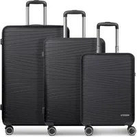 Franky Trolleyset Dallas 3.0, 4 Rollen, (3-teilig, 3 tlg), Polypropylen