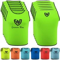 German Wear Trainingsleibchen GWLB01 6er Pack (Spar-Set, 6er-Pack) 6er pack Fußball Leibchen Trainingsleibchen