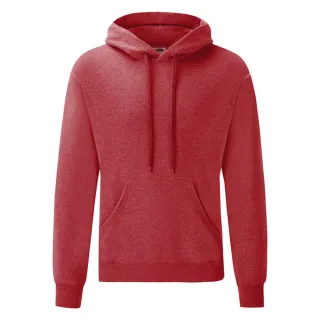 Fruit of the Loom - "Classic" Kapuzenpullover für Herren/Damen Unisex (Heide Rot)