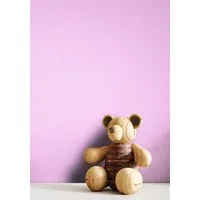 Newroom Vliestapete, Rosa Tapete Kinder Uni - Kindertapete Jugendtapete Pink Jugend Modern Einfarbig für Kinderzimmer Jugendzimmer Babyzimmer