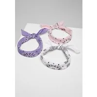 URBAN CLASSICS Bandana Multicolor Bandana 3-Pack