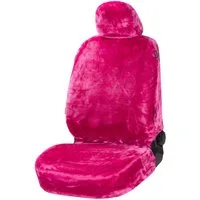WALSER Autositzbezug Autositzbezug Teddy, 1 Vordersitzbezug 1tlg, 1 Kopfstützenbezug, 2-tlg.