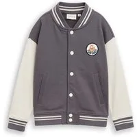 TOM TAILOR Sweatjacke Strick & Sweatshirts Oversize Sweatjacke mit Bomberkragen