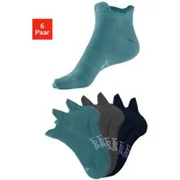 Bench. Sneakersocken (Packung, 6-Paar) mit feiner Mesh Konstruktion und Mittelfußgummi