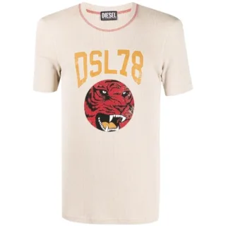 Diesel Hombre T-Shirt CL-T-Ruffle 141 T-Shirt