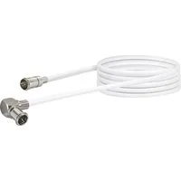 Schwaiger MMC15 052 Telefonkabel, F-Quick-Stecker, (150 cm), 2-fach geschirmt