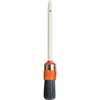 Scorprotect® Ringpinsel Rundpinsel Gr. 8 Naturborste 80% Tops bombiert schwarz Malerpinsel