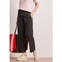 STREET ONE Paperbag-Hose mit elastischem Bund