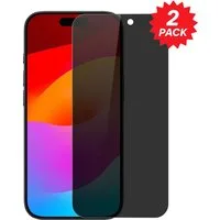 Wigento Handyhülle 2x Privacy Display Schutzglas Blickschutz für Apple iPhone 17 Pro, Spar Set Privacy Display Schutz Glas