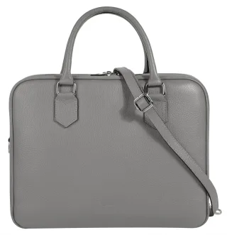 Cluty Aktentasche echt Leder, Made in Italy
